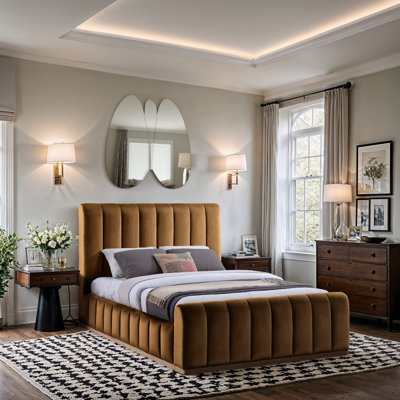 Amara Velvet Bed