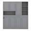 Lit escamotable simple de taille simple avec armoire supérieure, étagère, lit pliant peu encombrant avec éclairage et port USB-1846348320