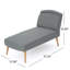 Chaise longue sans accoudoirs Linder-1311305851