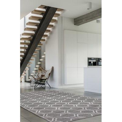 Tapis gris Sienna 5 pi 1 po x 7 pi 6 po