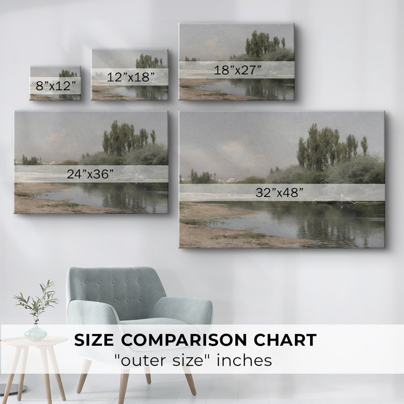 Paysages rétro-CDXVI - Cavas enveloppés de galerie, 40 x 60