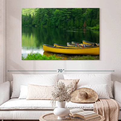 Canots de Senne, lac jaune