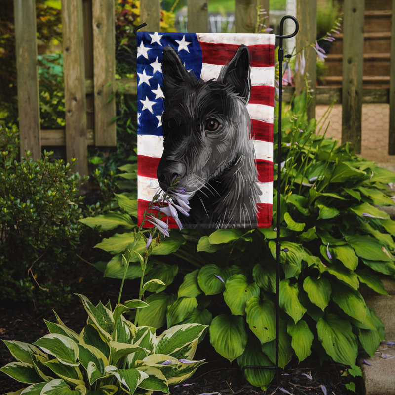 Polyester à 2 côtés 15 x 11 po drapeau de jardin, Seskar Seal