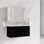 Alma 36.25" Wall Mounted Single Bathroom Vanity with Top-360083098