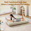 Fauteuil d'appoint, fauteuil en sherpa-213538629-213538628
