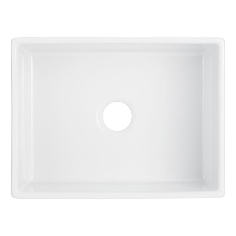 Rowena 24" Farmhouse Single Basin Fireclay Kitchen Sink