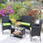 4 Piece Outdoor Patio Sofa Seat-943037680