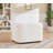 Aurae 40.25" Oversized Upholstered Modern Barrel Accent Chair, Tool-Free Assembly-107499010