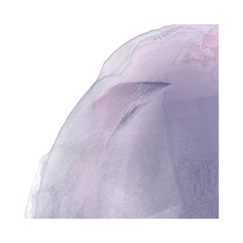 Swish Of Magenta I by Piper Rhue - Wrapped Canvas Print, 30.48 cm H x 30.48 cm W