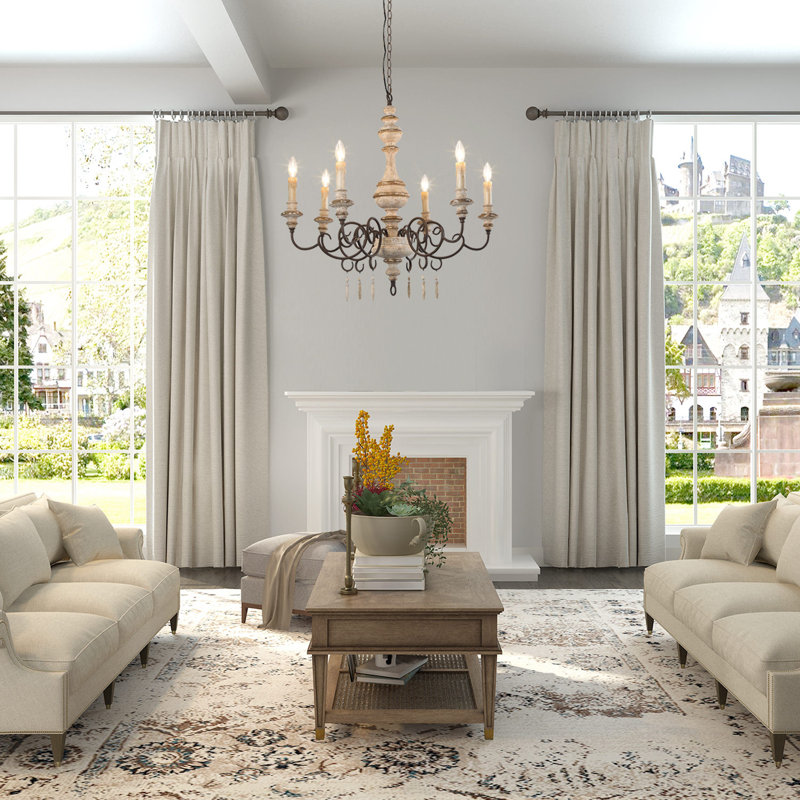 Marcus 6 - Light Dimmable Chandelier