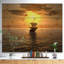 Photographie "navire et coucher de soleil" Seascape-35121485-35121491
