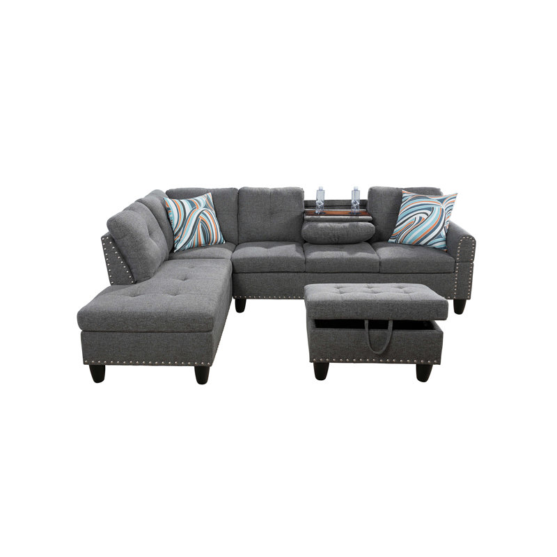 Sabiyah 3 - Piece Upholstered Sectional