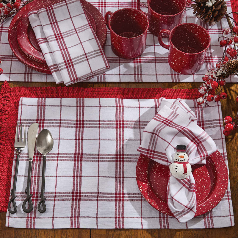 Carriage Table Runner Set of 2 13", 54" L x 13" W