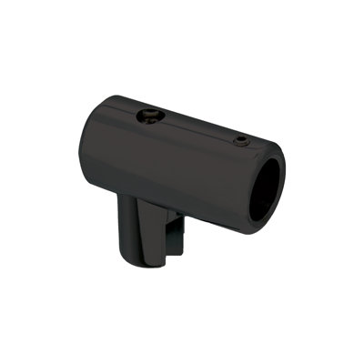 FHC SBG30RB Glass Mount Support Bar U-Bracket - 3/8" or 1/2" Glass - Oil Rubbed Bronze