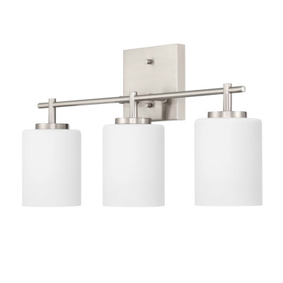 Éclairage pour salle de bain 3 lumières Monterno