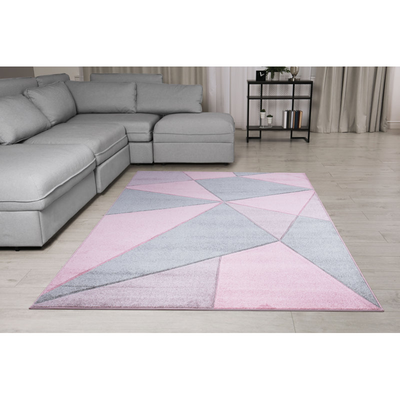 Geier Geometric 80cm X 150cm Area Rug, Rectangle 200 x 290cm