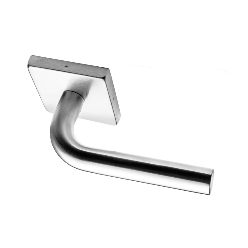 Leaf Collection Curved Lever, Double Dummy, Polished Stainless Steel