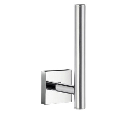 Wall mounted pare toilet paper holder - square escutcheon 