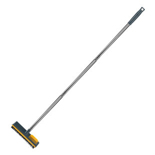 Brosse de nettoyage télescopique 2 en 1