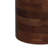 Haynes 16"W Solid Mango Wood Boho End Table With Sculptural Design, Assembled-794200328