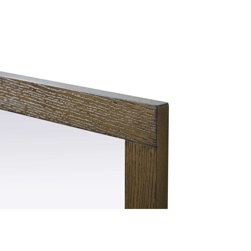 Miroir Noah, Rectangulaire, 36 po x 42 po, Noisette chêne