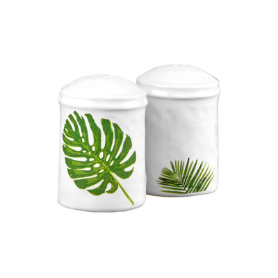 Ensemble salière et poivrière Monstera