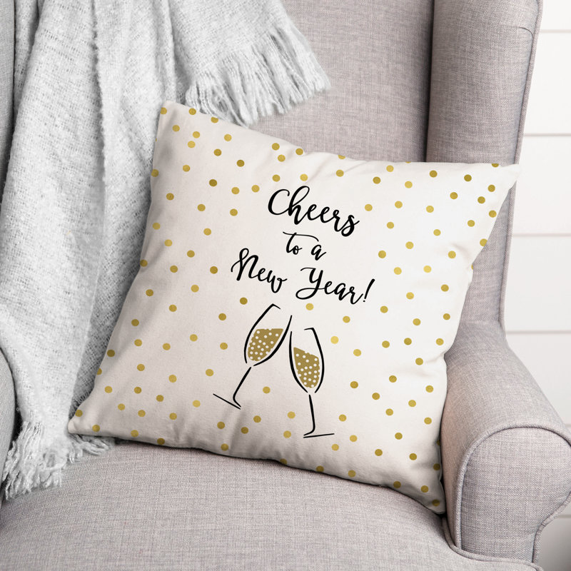 Polka Dots Throw Pillow