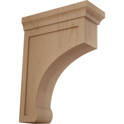 Support en bois d'aulne moyen l 2 1/2 po x P 6 po x H 8 po
