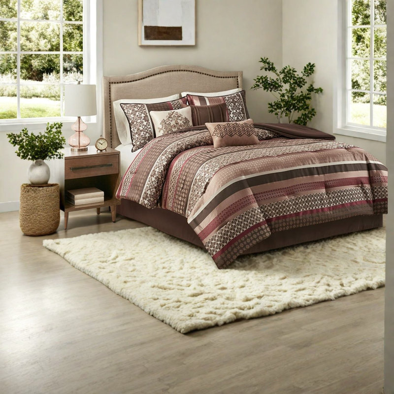 Elegant Bedding Sets, Polyester Jacquard, Traditional Design, Home Comfort