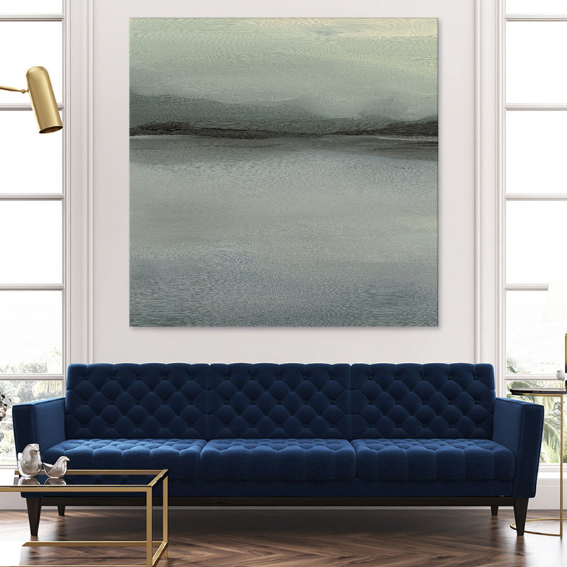 "Abstract horizon VI" par Ethan Harper, reproduction d’art sur toile, H 54 po x l 54 po x P 1,5 po