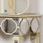 Dario 120cm Glass Top Console Table
