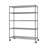 EcoStorage™ 60'' W Steel Height -Adjustable Shelving Unit with Wheels-851408878