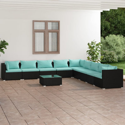 10 Piece Lounge Sectional Seating Group