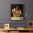 Brown Single Picture Framed