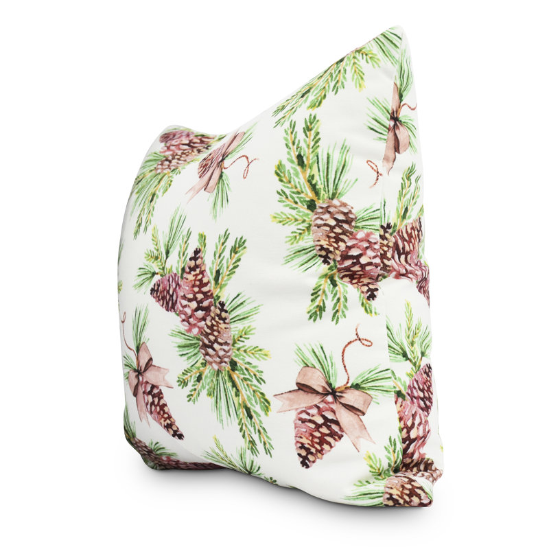 Housse et insert de coussin Winter Winter, 18 po x 18 po, Blanc