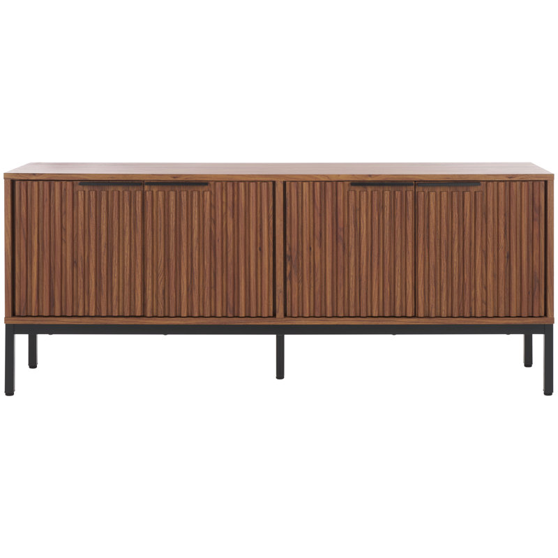 Storage TV Stand, Walnut