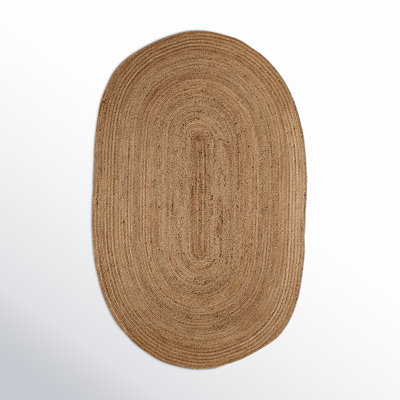 Gage Hand Braided Jute/Sisal Miramar Tan Area Rug