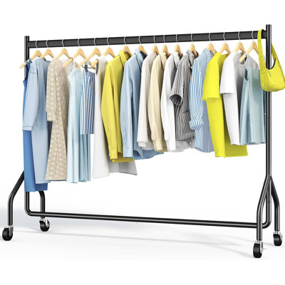 Rolling Clothing Rack