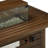 57 In Propane Fire Pit Table, 50000BTU, Retangular Outdoor Gas Fire Pit Table, Firepit Table With Lid & Wind Guard, ETL Certification, For Garden Backyard Deck Patio Camping Party-38180343