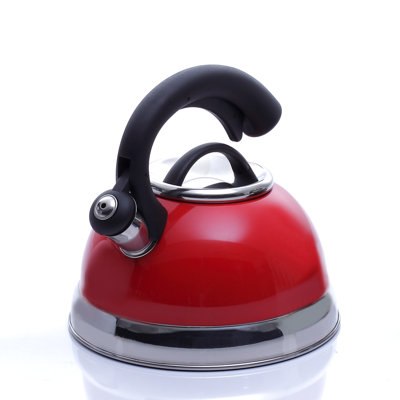 Creative Home 2.6 Quarts Stainless Steel Whistling Stovetop Tea Kettle