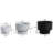 3-Piece Set PE Tiered Cylindrical Planters