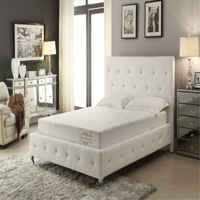 LOVE-Infused Memory Foam Twin Mattress: 3-layer extra firm support, stretch knit cover, roll-compressed in a box. Cooling aloe infusion for comfy, supportive sleep