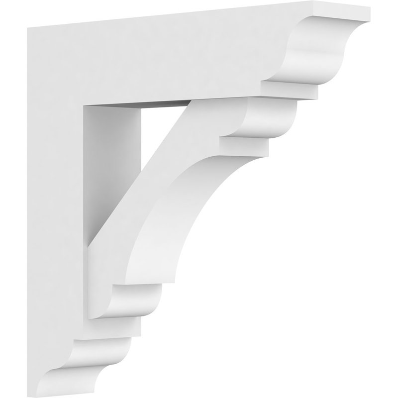 Support standard en uréthane de style olympique avec extrémités traditionnelles, brun clair apprêté