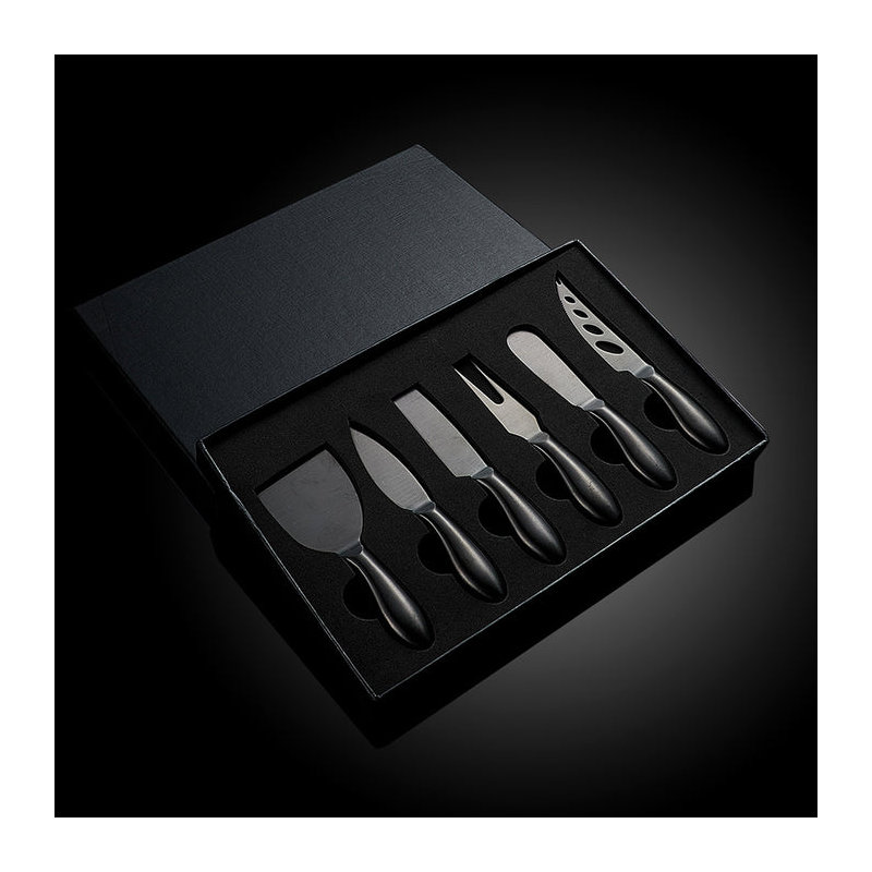 Ensemble d'épandeur à fromage Kober, Noir, noir, noir, noir