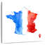 Carte de Borges du drapeau de la France-109202635