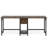 79-Inch Two Person Computer Desk With Drawers And Storage Shelves (Not Including Chair)-926972801