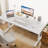 Height Adjustable T-Shaped Computer Desk 180 x 80cm Electric Standing Desk with USB Charging-2008743493-2008743488-2006974550