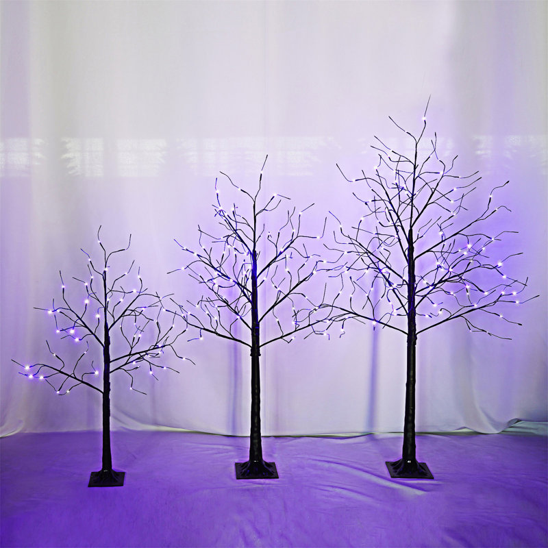 3 Pac Halloween Spooky Tree Set