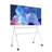Mobile TV Cart With Wheels For 35-100 Inch LED/LCD Flat Screens, Rolling TV Stand With Heavy Duty VESA Mount And Portable Monitor Display, 198 Lbs Capacity | Gift Idea