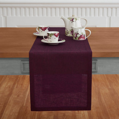 100% Pure Linen Table Runner - Athena